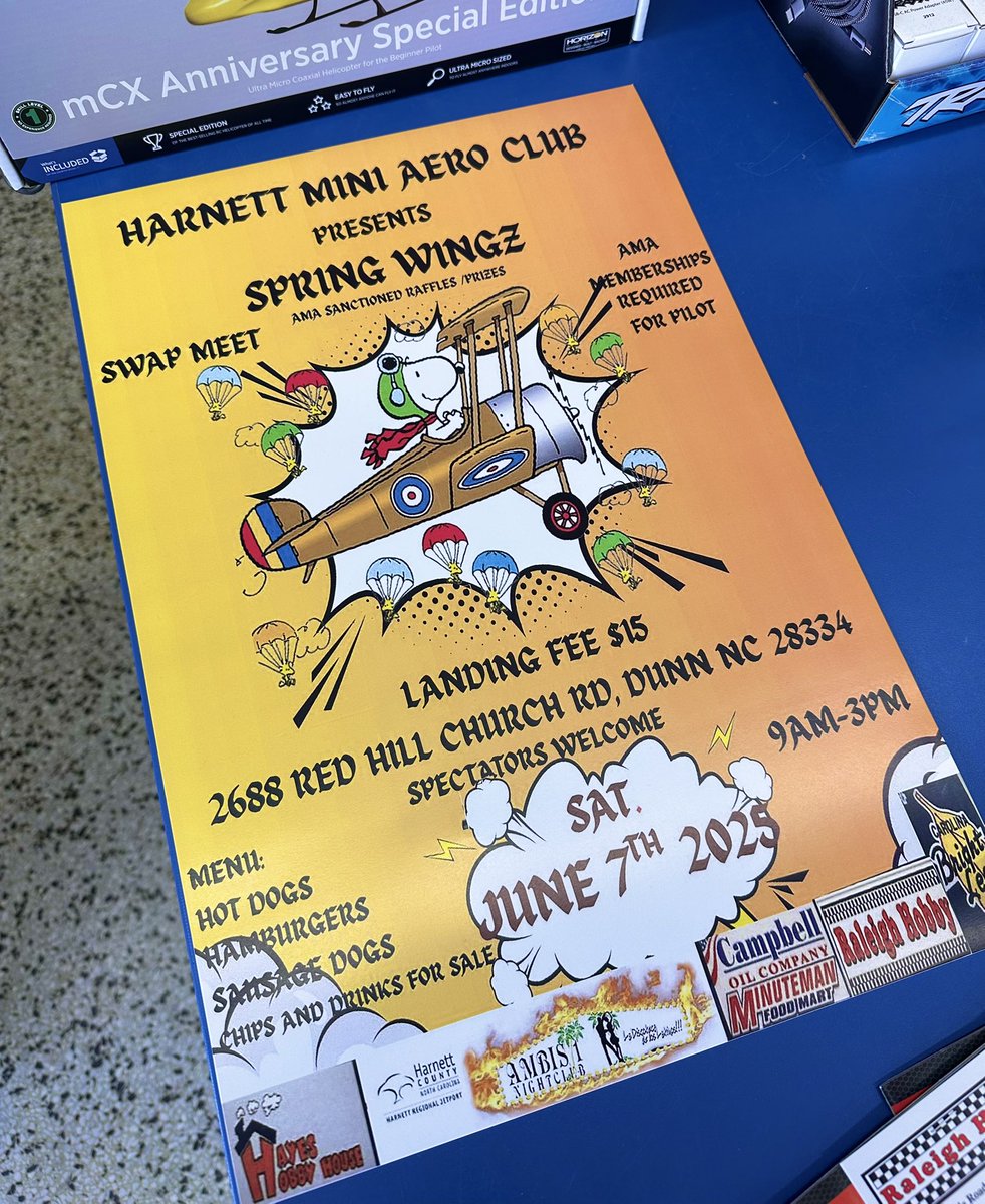 Mark your calendars! Local flying event happening soon ✈️🚁