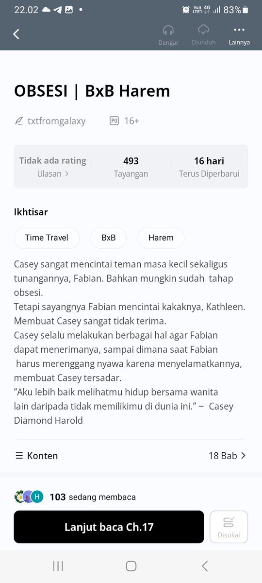 txtfromgalaxy's tweet photo. Kalau ada yang baca fizzo dan lagi nyari bacaan, bisa mampir ke cerita aku yaa hehe🫶🏻

https://t.co/s6zTft7l0B https://t.co/RgDbnngnu8