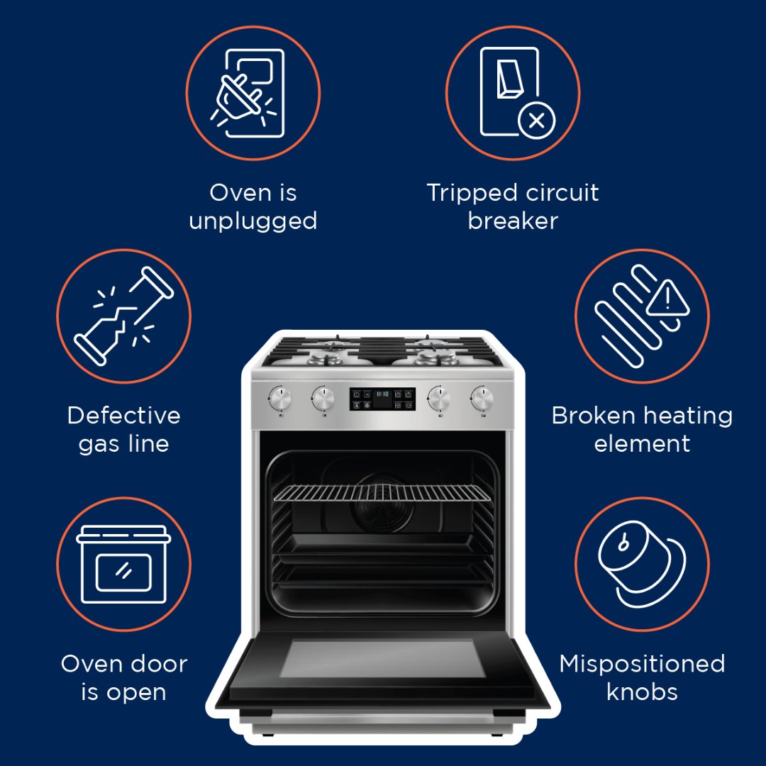 If your oven's not heating up, it's time for a fix.🌡️

Let Mr. Appliance help you uncover the problem! Schedule an appliance repair service with Mr. Appliance to diagnose and fix the issue.