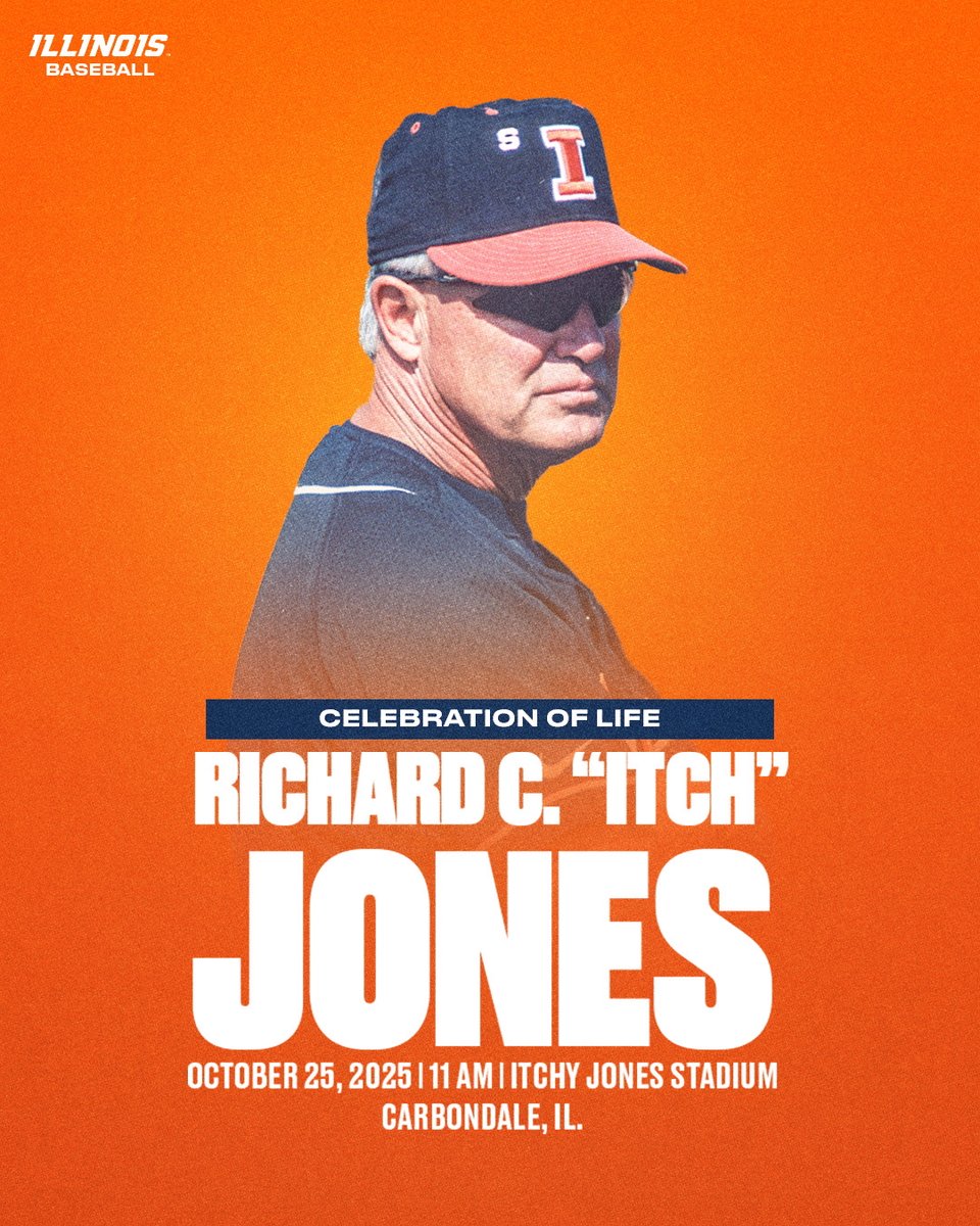 Celebration of Life Planned for Richard “Itch” Jones on October 25 at Itchy Jones Stadium

ow.ly/zi7P50VSF2Q