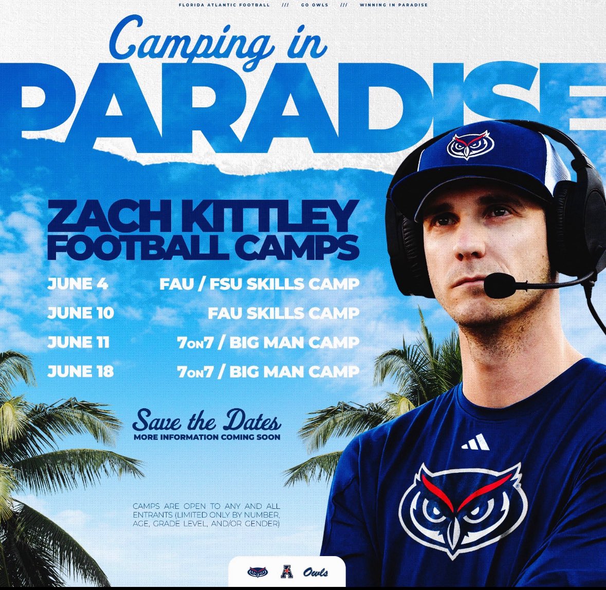 Noah Kacimi (@noahkacimi) on Twitter photo I will be back at FAU for camp on June 11th! <a href="/DLINEWHISPERER/">Coach Clark</a> <a href="/JETB12/">Joey Trujillo-Bini</a> <a href="/CoachDennisIMG/">Coach Chris Dennis</a> <a href="/CoachPondIMG/">Jeff Pond</a> <a href="/CoachJaimeIMG/">Joey Jaime 🇭🇳</a> <a href="/koz_kodonas/">KOZ</a> <a href="/CoachSantana_/">Devin Santana</a> I will be back at FAU for camp on June 11th! <a href="/DLINEWHISPERER/">Coach Clark</a> <a href="/JETB12/">Joey Trujillo-Bini</a> <a href="/CoachDennisIMG/">Coach Chris Dennis</a> <a href="/CoachPondIMG/">Jeff Pond</a> <a href="/CoachJaimeIMG/">Joey Jaime 🇭🇳</a> <a href="/koz_kodonas/">KOZ</a> <a href="/CoachSantana_/">Devin Santana</a>