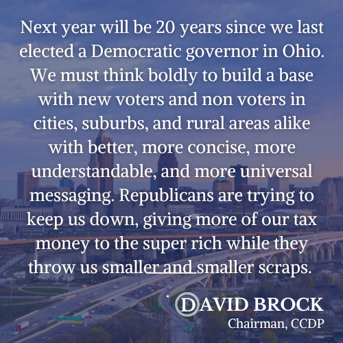 ClevelandBrocks's tweet photo. The Republican onslaught against the non-wealthy, and against competency, needs to be our continued focus, in #cuyahoga and around the state #democratsunite https://t.co/IL7oYSK8yd