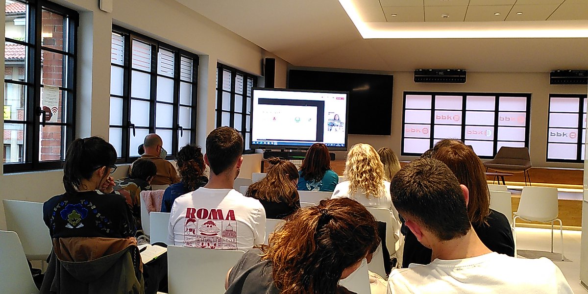 infoqpuntocom's tweet image. Décima jornada, Formación de  Sostenibilidad Corporativa en #bbkkuna con  #IosuMartinez 
#GildaZarateChabluk master class sobre “Buen gobierno de la empresa clave para la generación de confianza". Socia de Innate Motion una de las 1° empresas B de España y de Europa   @BCorpSpain