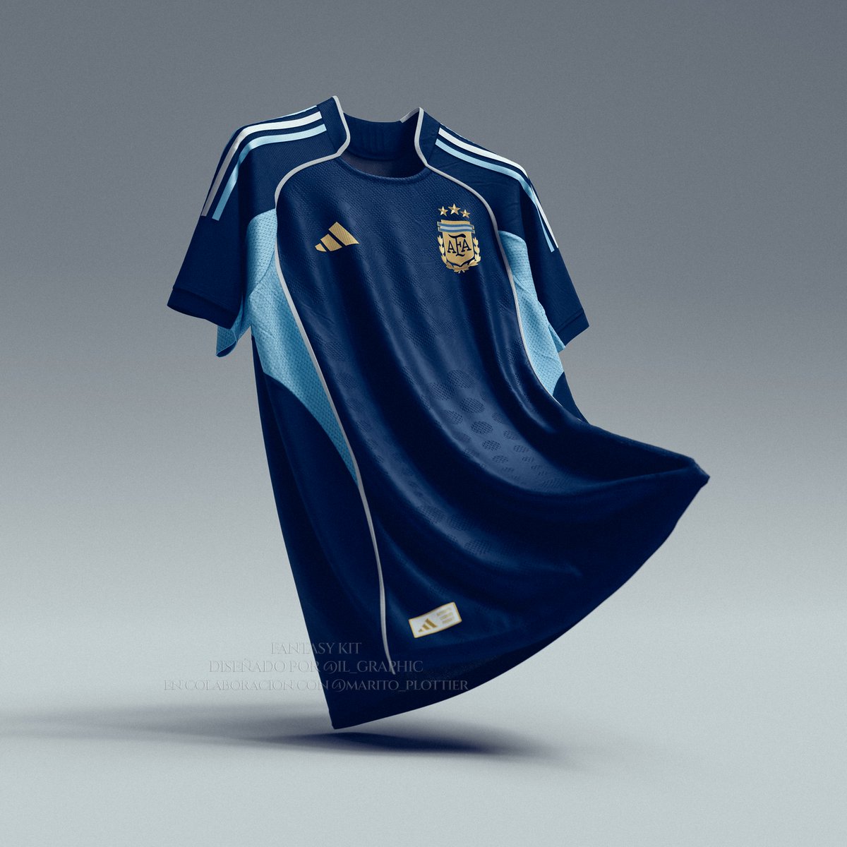 Argentina (<a href="/afa/">AFA</a>) Away Kit 2025 x Adidas // Fantasy Design

<a href="/IL_Graphic/">Ignacio Llompart</a> 🤝 <a href="/marito_plottier/">Marito Rodriguez ⭐️⭐️⭐️</a>