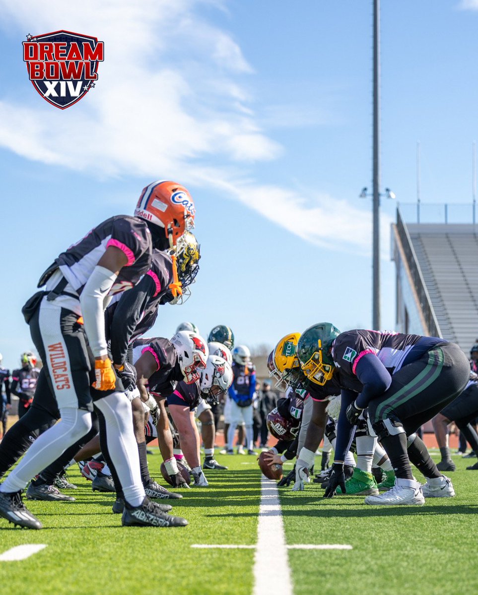 The Dream Bowl (@thedreambowl) on Twitter photo The trenches don't lie. Last years <a href="/TheDreamBowl/">The Dream Bowl</a> brought that fire, and <a href="/TheDreamBowl/">The Dream Bowl</a> XIV at AT&T Stadium is set to be even bigger! 💥
#DreamBowlXIV
#CollegeFootball
#AllStarGame
#ATTStadium
#FootballDreams
#Studentathletes
#NextLevelOpportunity The trenches don't lie. Last years <a href="/TheDreamBowl/">The Dream Bowl</a> brought that fire, and <a href="/TheDreamBowl/">The Dream Bowl</a> XIV at AT&T Stadium is set to be even bigger! 💥
#DreamBowlXIV
#CollegeFootball
#AllStarGame
#ATTStadium
#FootballDreams
#Studentathletes
#NextLevelOpportunity