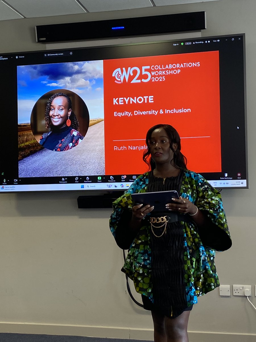 Ruthnanje's tweet image. Honoured to have delivered a keynote at the ongoing #CollabW25!
Full recap on my LinkedIn page: shorturl.at/lAtsR
“Do the best you can until you know better. Then when you know better, do better”, Maya Angelou.
@Africa_Oxford @SoftwareSaved #EDI #ResearchSoftware #MSJ