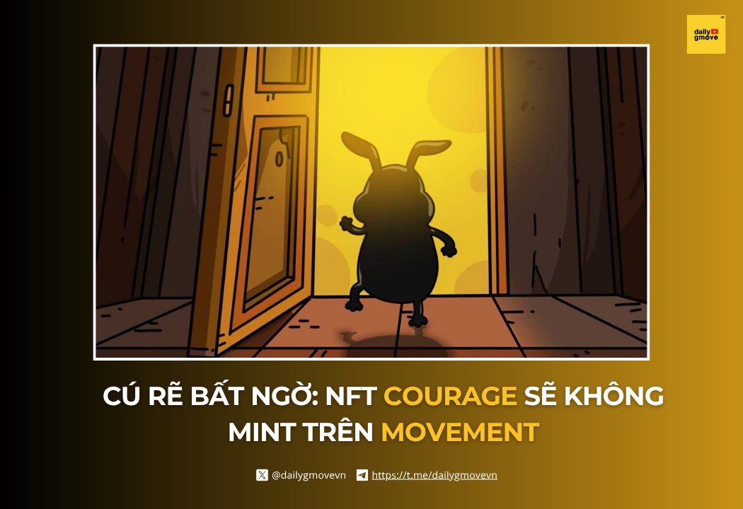 dailygmovevn's tweet image. ✏️ Courage công bố chuyển hướng ra mắt chính thức trên Solana, hoãn lịch mint NFT

Dự án @CourageMeme_ vừa thông báo sẽ ra mắt chính thức trên mạng lưới Solana thay vì Movement như dự kiến ban đầu. Theo chia sẻ từ đội ngũ, quyết định này được đưa ra sau khi…