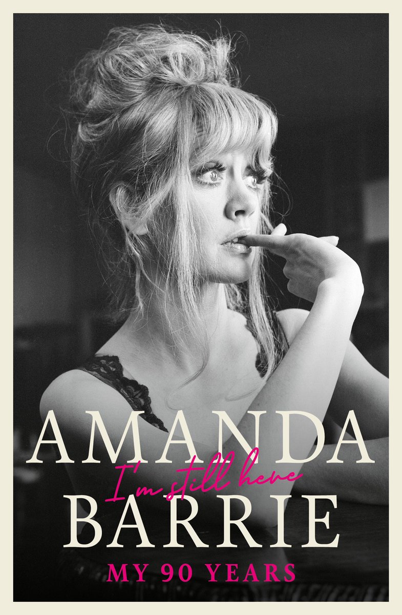 Hilary Bonner (@hilary_bonner) on Twitter photo And so, Amanda Barrie, I’m Still Here, the full story of her amazing life, will be published on the eve of her 90th birthday in September, #MirrorBooks announced yesterday. And I’m the ghost… Eek! <a href="/amandabarrie11/">Amanda Barrie</a> And so, Amanda Barrie, I’m Still Here, the full story of her amazing life, will be published on the eve of her 90th birthday in September, #MirrorBooks announced yesterday. And I’m the ghost… Eek! <a href="/amandabarrie11/">Amanda Barrie</a>