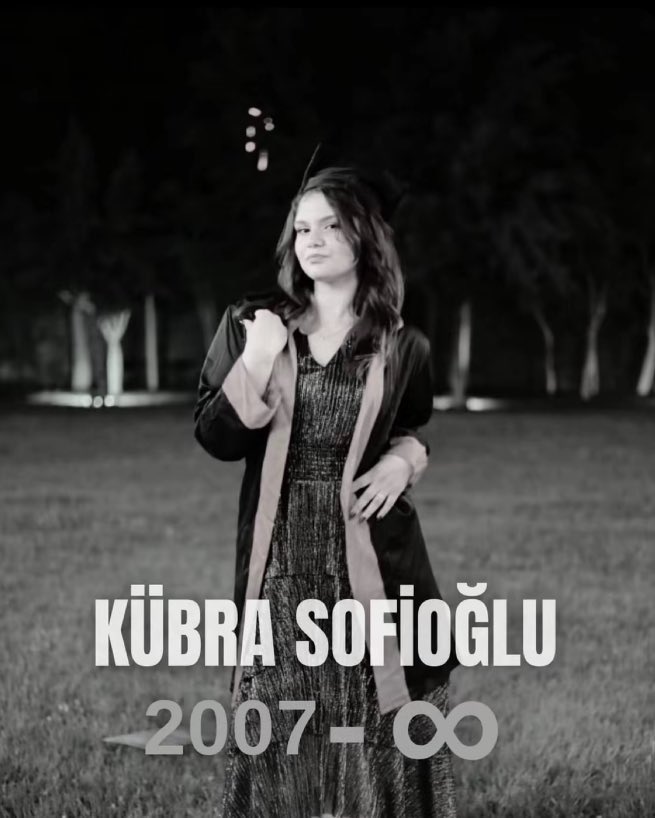 Kübra Sofioğlu… YKS hayalleri, umutları vardı. Ama 16 yaşındaki ehliyetsiz ve alkollü bir sürücünün sorumsuzluğu, onun hayatını elinden aldı. Kübramız için adalet istiyoruz…

#kübrasofioğluiçinadalet
