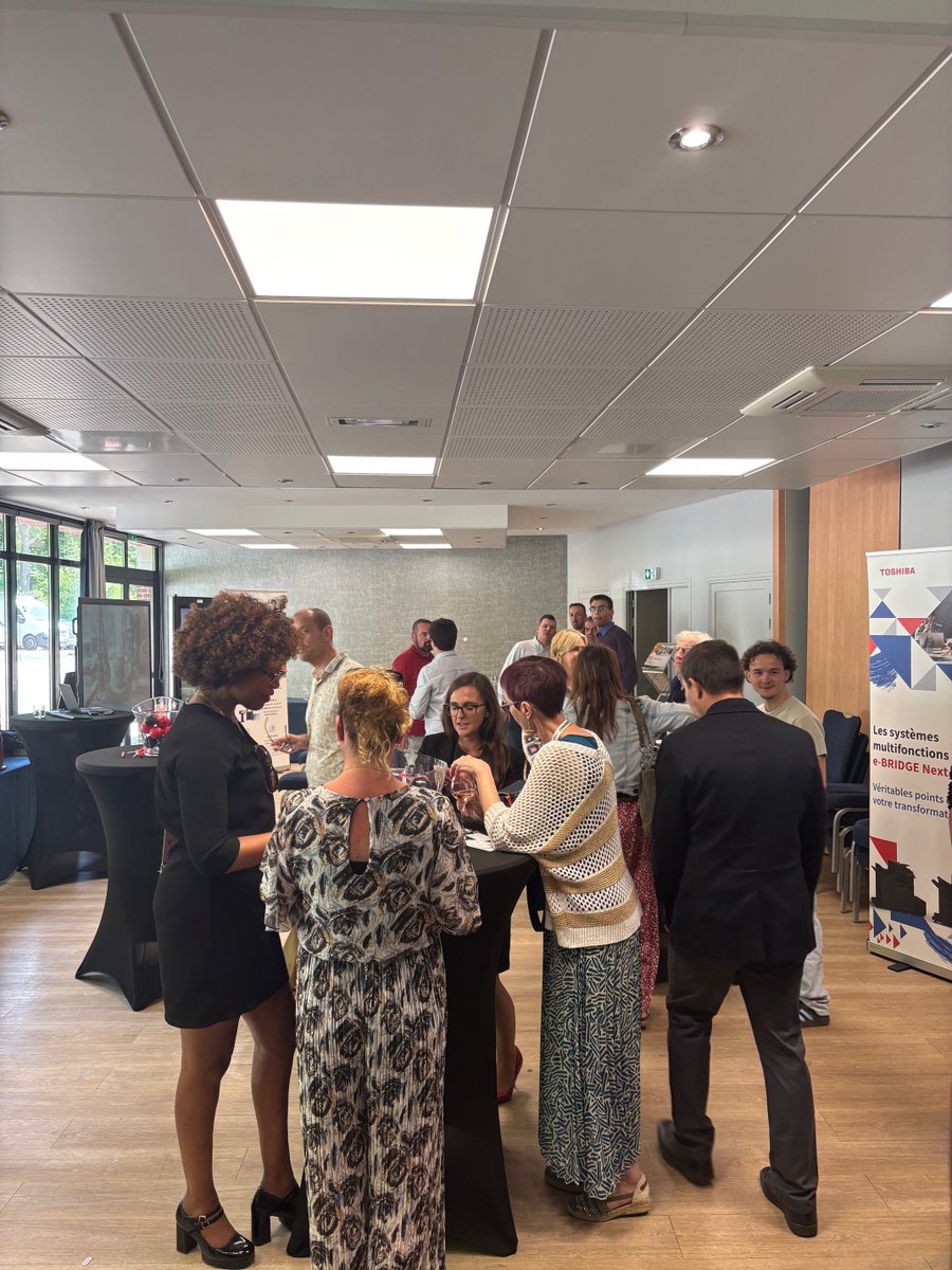 Retour sur l'événement de notre nouveau distributeur GV PRINT à l’Hôtel du Golf de Lumbres !
 
Un grand merci à notre partenaire, qui a rejoint le réseau  Toshiba, pour l’organisation de cet événement placé sous le signe de l'#Innovation , du #partage et de la #proximité.