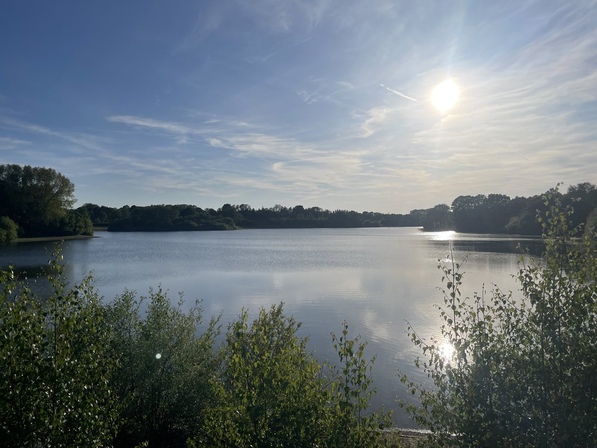 It’s a dry spring, but the reservoirs and groundwater in the south east are ok for now. Lovely evening at Bewl… even a few mayfly coming off 😁