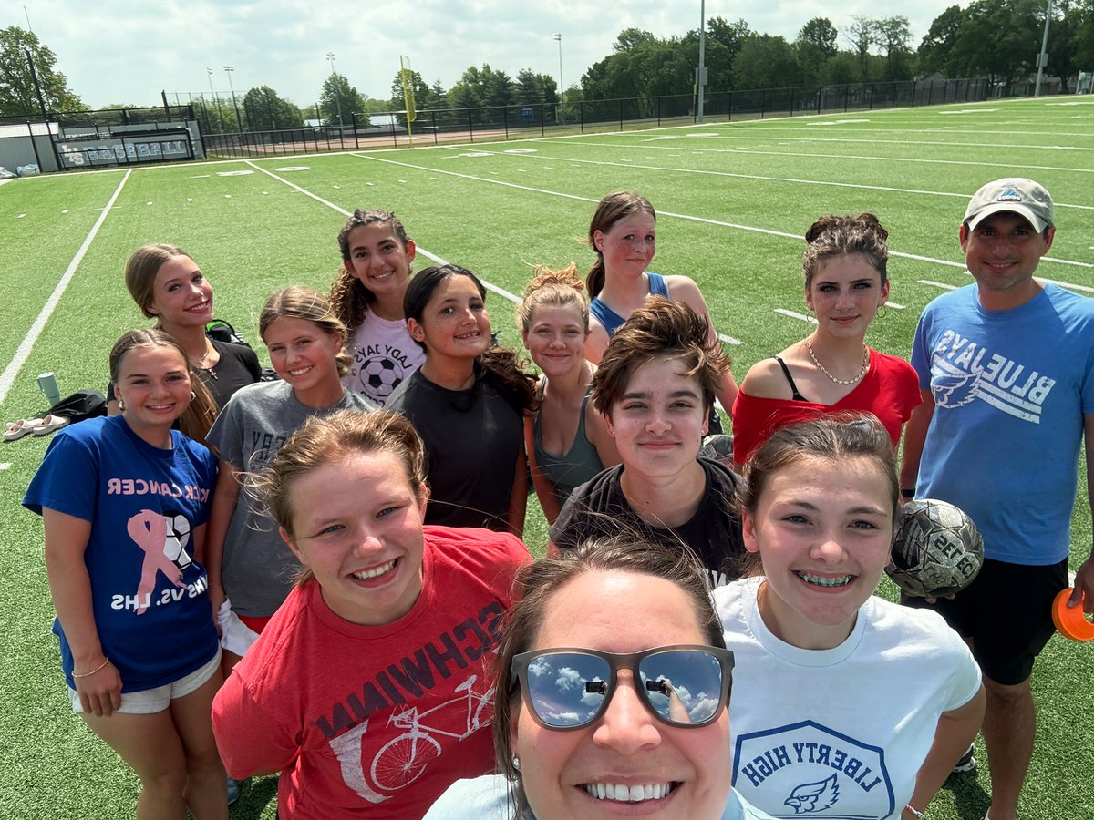 It’s tradition! Last JV practice of the season!