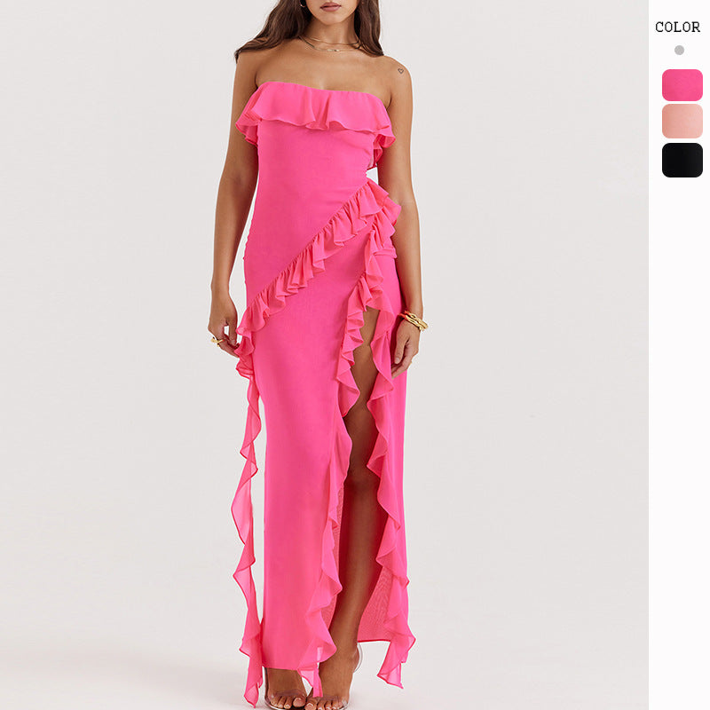 Chenhuan25's tweet image. 💞☘New product:👍 Ruffled Cutout Strapless Maxi Dress Womens Sexy Ruffle Off-Shoulder Split Sleeveless Bustier Dress for Women
👉🏽👉🏽Buy Links： nuel.ink/SBT5gy
🐞🦋#Dress #gmctjks #Ruffled