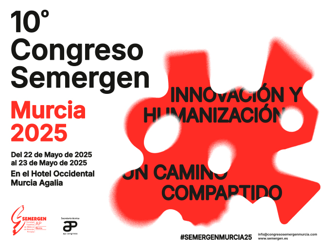 SEMERGEN | Médicos de Atención Primaria (@semergenap) on Twitter photo #SEMERGENMurcia25 🔴10 Congreso SEMERGEN Murcia. "Innovación y humanización: un camino compartido" 📅22 y 23 de mayo 📍Hotel Occidental Murcia Agalia
👉"Innovación y humanización: un camino compartido"
🔸Envío de comunicaciones hasta el 28/04/2025
f.mtr.cool/scyjcuxtul #SEMERGENMurcia25 🔴10 Congreso SEMERGEN Murcia. "Innovación y humanización: un camino compartido" 📅22 y 23 de mayo 📍Hotel Occidental Murcia Agalia
👉"Innovación y humanización: un camino compartido"
🔸Envío de comunicaciones hasta el 28/04/2025
f.mtr.cool/scyjcuxtul