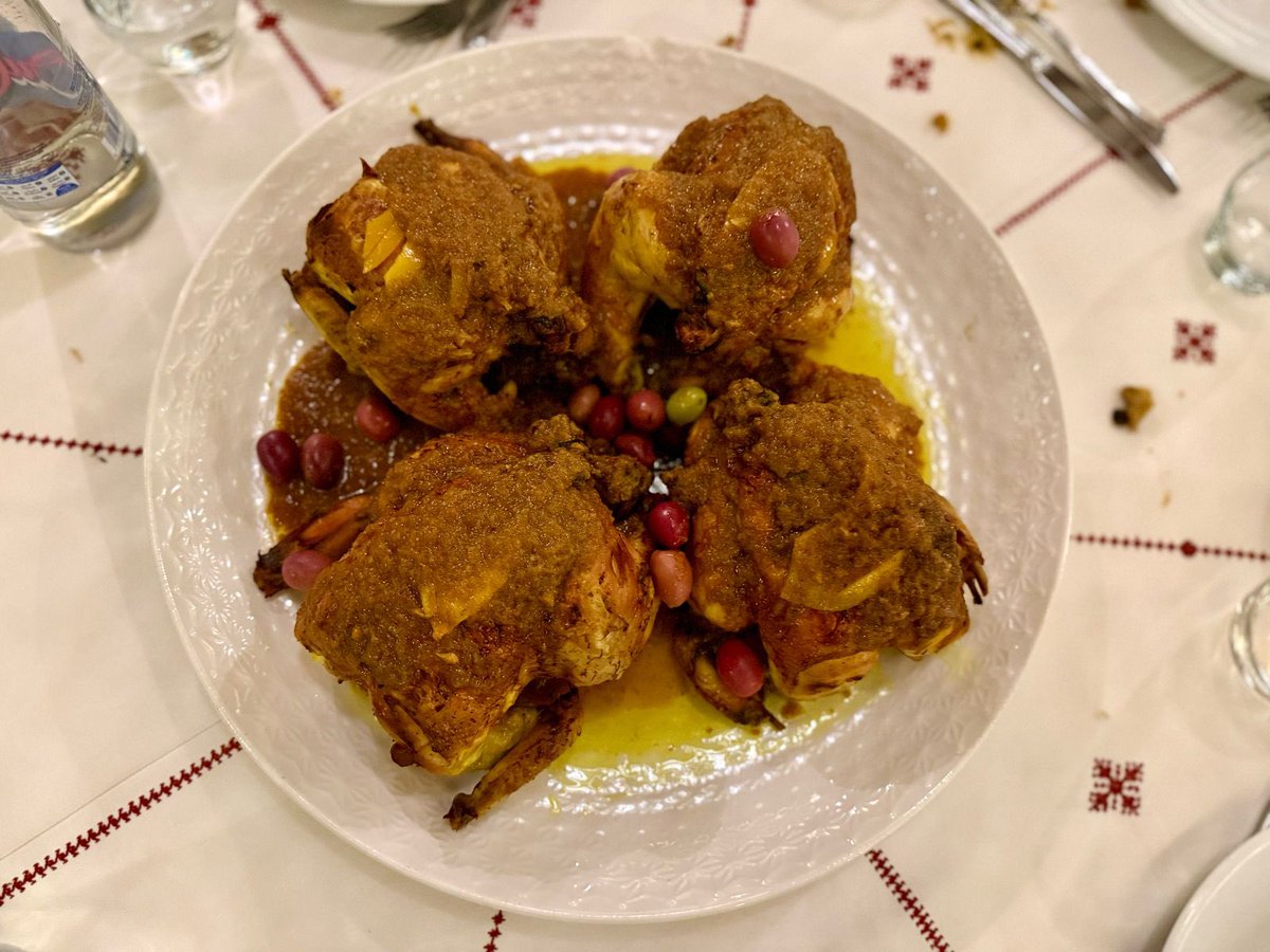 Enjoyed a warm evening over a traditional Moroccan meal, rich in flavor, history, and hospitality. 🇲🇦 

Grateful for the great company of colleagues and friends, whose dedication and camaraderie make every gathering meaningful.