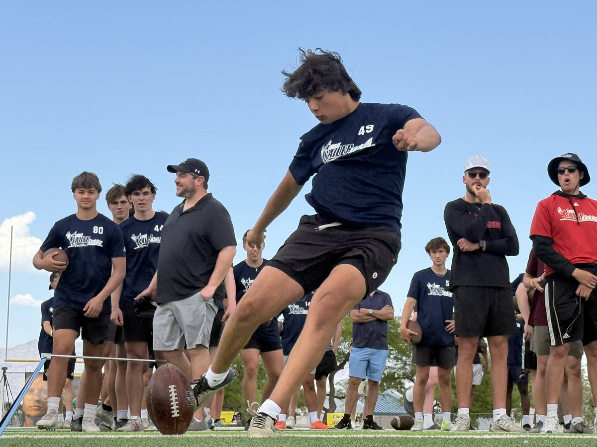 Chris Sailer Kicking (@chris_sailer) on Twitter photo Announcing the 14th Chris Sailer Kicking TOP 12 Camp Selection… Congratulations <a href="/MateoOrosco_/">Mateo Orosco</a> (2026, CA) ✅. Mateo is simply a model of consistency. He once again put on a dominating performance at Vegas XLVI! #TeamSailer #TOP12 #6SpotsLeft Announcing the 14th Chris Sailer Kicking TOP 12 Camp Selection… Congratulations <a href="/MateoOrosco_/">Mateo Orosco</a> (2026, CA) ✅. Mateo is simply a model of consistency. He once again put on a dominating performance at Vegas XLVI! #TeamSailer #TOP12 #6SpotsLeft