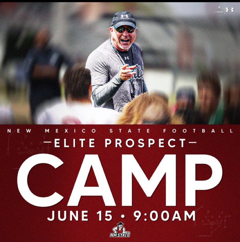 Jackson Brooks (@jacksonhbrooks) on Twitter photo Thanks Coach <a href="/Robcast70/">Robert Castaneda</a> and <a href="/NMStateFootball/">New Mexico State Football</a> for the camp invite!
<a href="/RedMtnFootball/">Red Mtn Football</a> <a href="/CoachEndersRMHS/">Kyle Enders</a> <a href="/CoachThomasRM/">Brian Thomas</a> <a href="/RonTBAOL/">Ron Sowers</a> Thanks Coach <a href="/Robcast70/">Robert Castaneda</a> and <a href="/NMStateFootball/">New Mexico State Football</a> for the camp invite!
<a href="/RedMtnFootball/">Red Mtn Football</a> <a href="/CoachEndersRMHS/">Kyle Enders</a> <a href="/CoachThomasRM/">Brian Thomas</a> <a href="/RonTBAOL/">Ron Sowers</a>