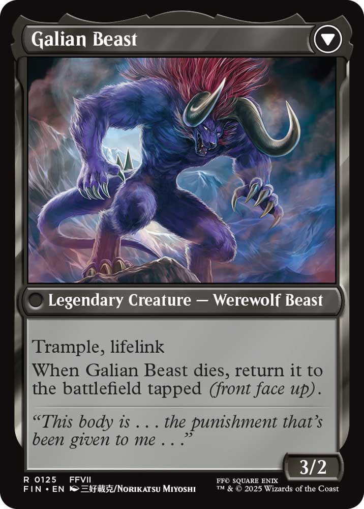 matthewmercer's tweet image. This whole Final Fantasy x Magic the Gathering set has been making me more and more excited with each reveal, but THIS one is special for me…

#MTGxFINALFANTASY