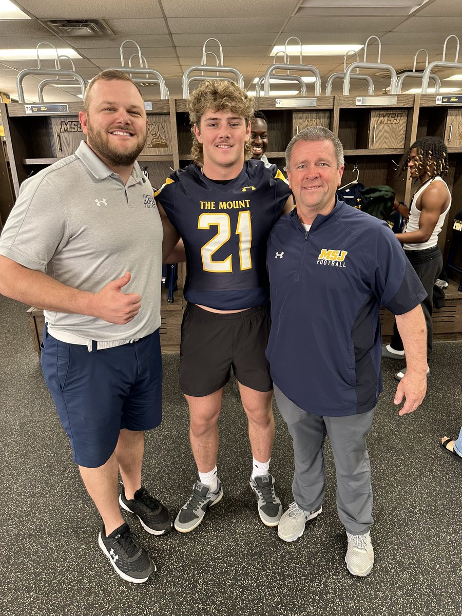 Collin isaac (@collinisaac6) on Twitter photo MSJ offered! Thank you to all the coaches that showed me around today at the visit.
<a href="/JT_FTF/">Coach JT🚀</a> <a href="/MSJ_FB/">Mount St. Joseph Football</a> <a href="/TippFB/">Tippecanoe Football 🏈</a> <a href="/MasonDungan58/">Mason Dungan</a> <a href="/CoachHopperton/">Coach Hopperton</a> <a href="/coachantwright1/">Anthony Wright</a> <a href="/athleticproving/">Athletic Proving Grounds</a> <a href="/Mark__Porter/">ScoutingOhio.com - 247 Sports - Bucknuts</a> MSJ offered! Thank you to all the coaches that showed me around today at the visit.
<a href="/JT_FTF/">Coach JT🚀</a> <a href="/MSJ_FB/">Mount St. Joseph Football</a> <a href="/TippFB/">Tippecanoe Football 🏈</a> <a href="/MasonDungan58/">Mason Dungan</a> <a href="/CoachHopperton/">Coach Hopperton</a> <a href="/coachantwright1/">Anthony Wright</a> <a href="/athleticproving/">Athletic Proving Grounds</a> <a href="/Mark__Porter/">ScoutingOhio.com - 247 Sports - Bucknuts</a>