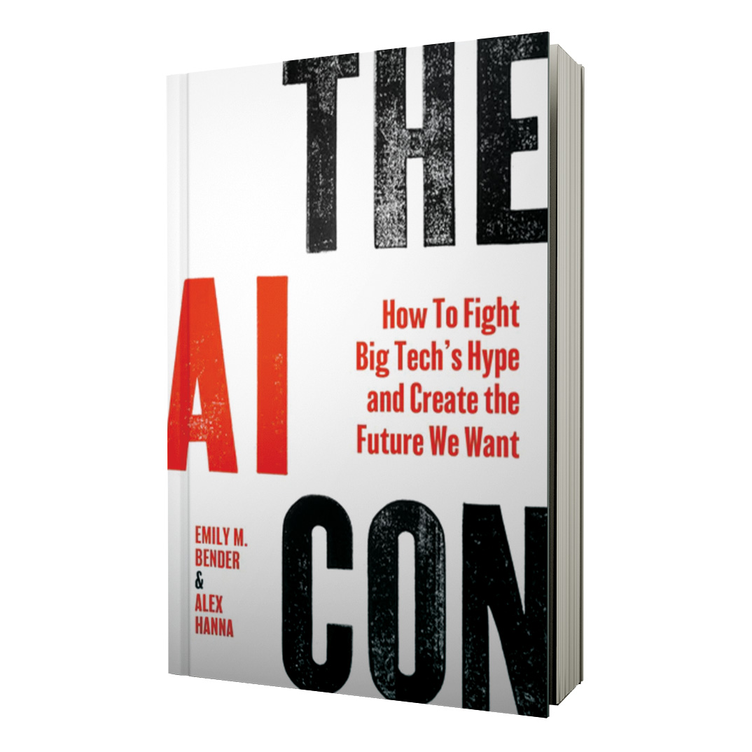 ScienceMagazine's tweet image. "In their new book, The AI Con, linguist Emily M. Bender and sociologist Alex Hanna examine the widespread hype surrounding #ArtificialIntelligence, arguing that an overemphasis on the prima facie existential threats posed by #AI distracts from the real harms it already…