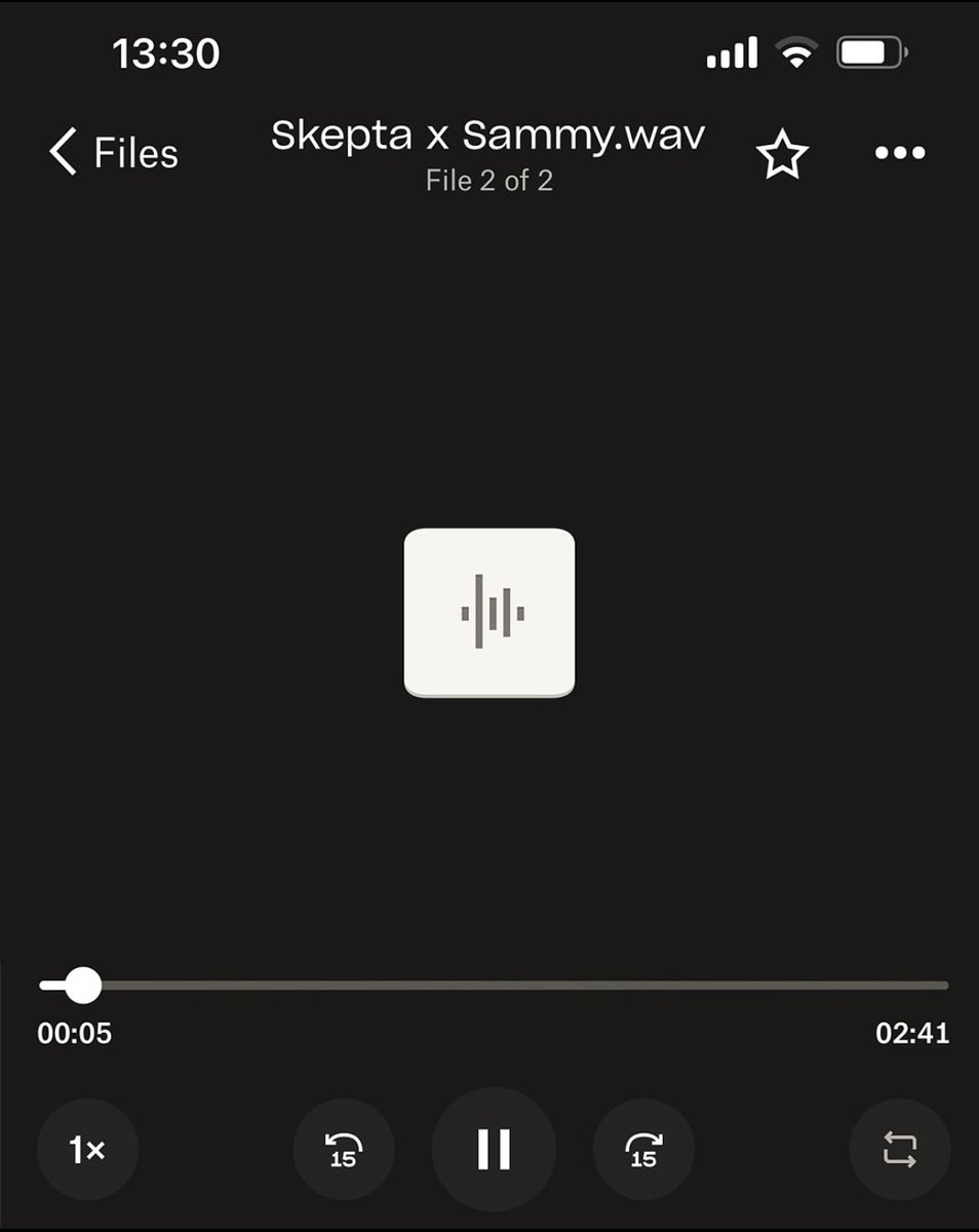 Who said Skepta x Sammy Virji? ⏳⏳⏳