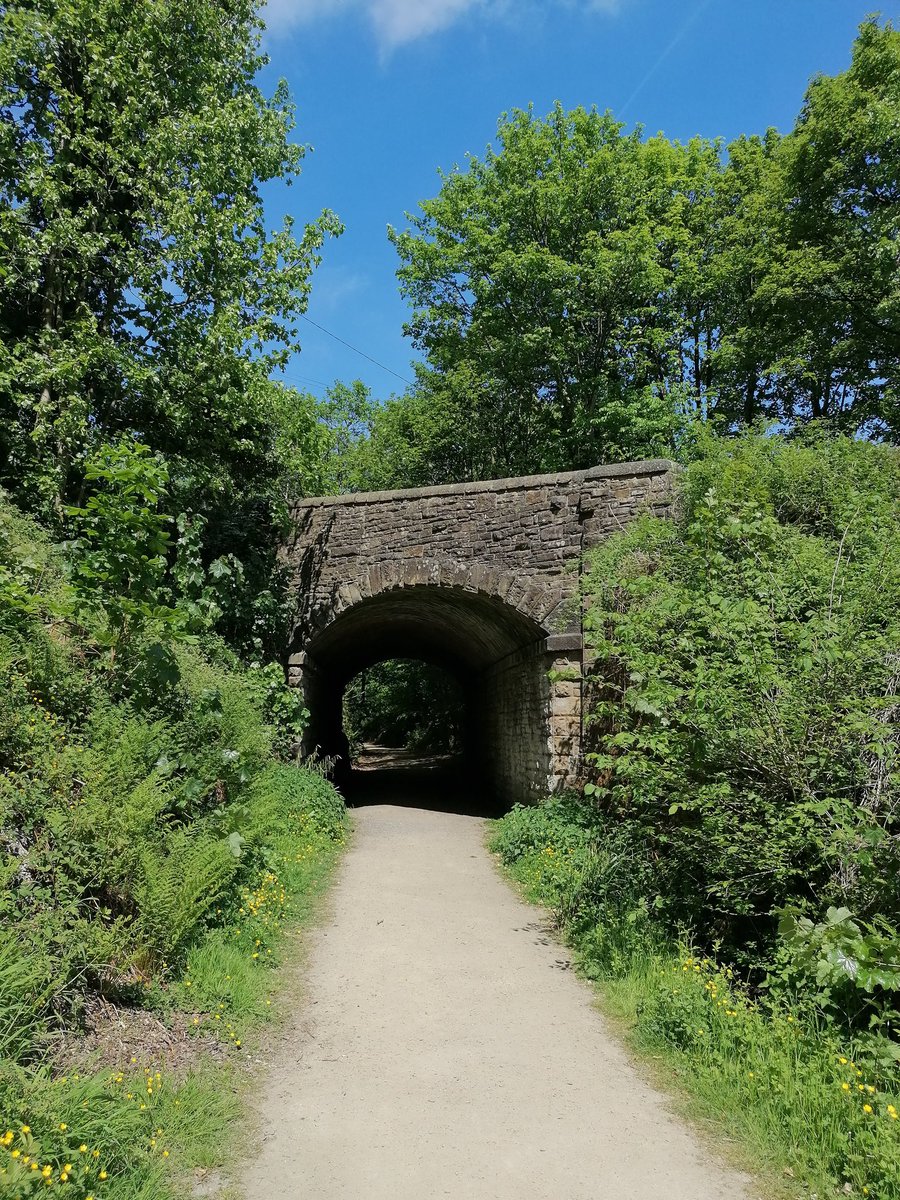 AndyChard1's tweet image. I walked the &quot;Delph Donkey&quot; today and what a glorious day for it. The trackbed from Greenfield to Delph is less than 2 miles long and well worth doing.