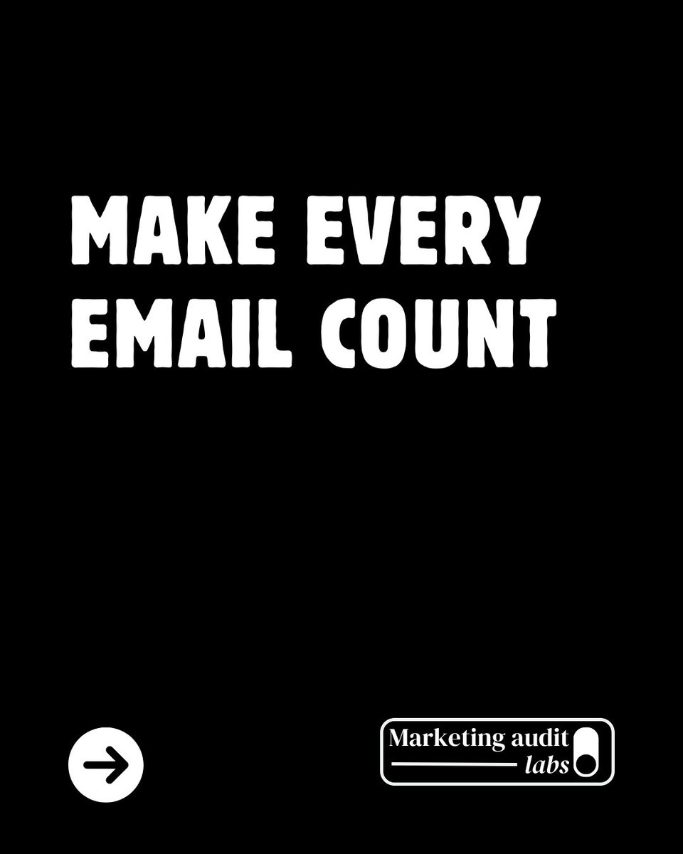 MktgAuditLabs's tweet image. 10/100
📭 Tired of being ignored in the inbox? #EmailMarketingTips #InboxStrategy #OpenRateBoost #EmailEngagement #EmailThatWorks