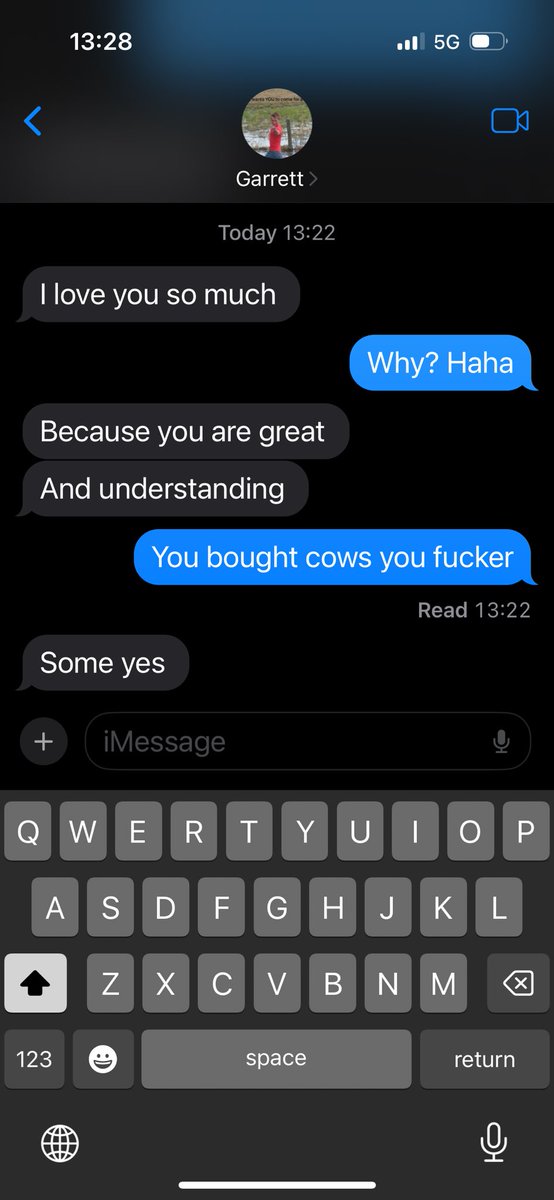 He told me he was going to go sit at the auction mart just in case things went cheap…at least it’s not drugs I guess.