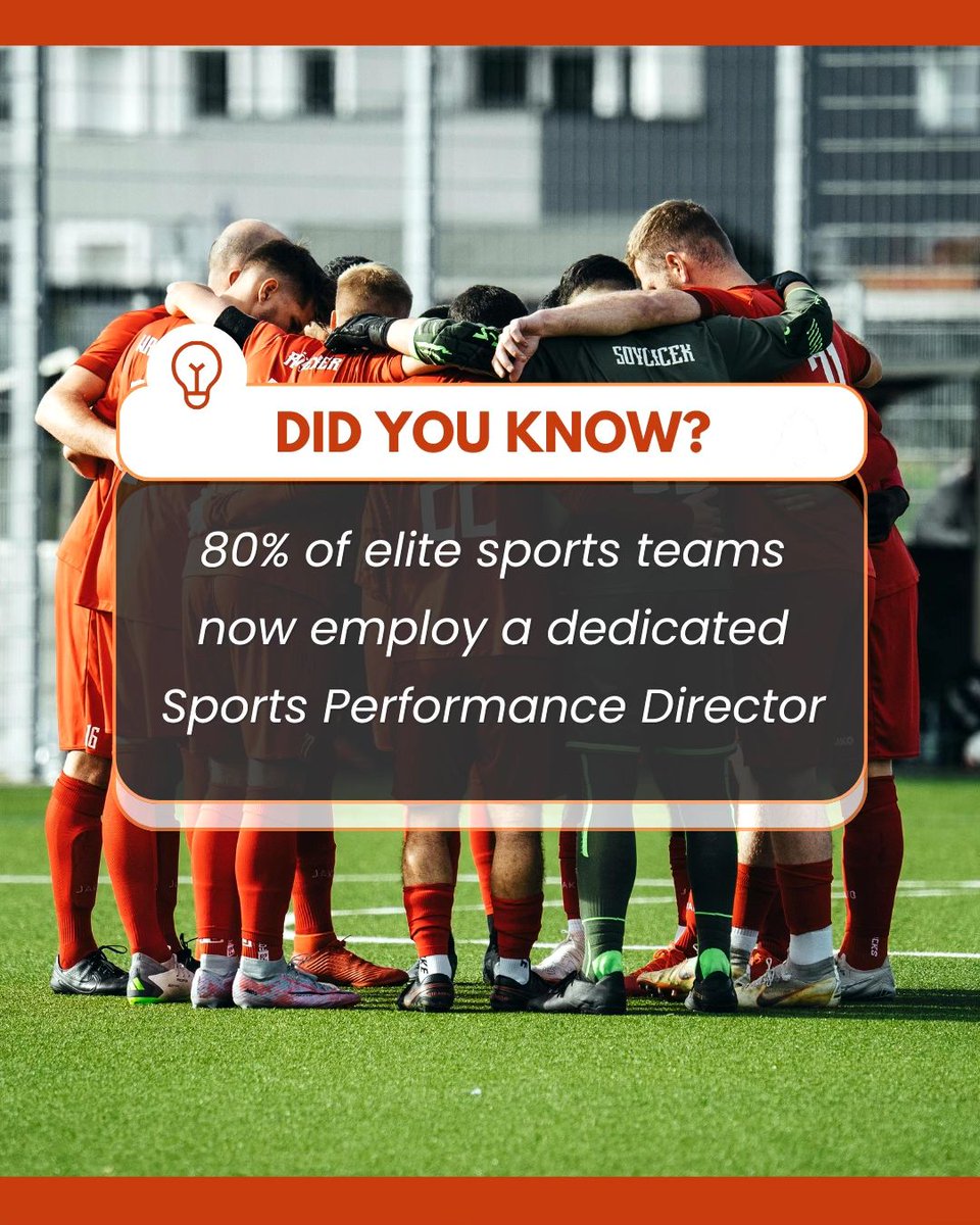 S_C_Society's tweet image. 💡 Did you know? 80% of elite sports teams now have a dedicated Sports Performance Director. Secure your Sport now at education.scs.academy/masters-progra…  #SportsPerformance #MastersDegree #INEFC #PerformanceDirection