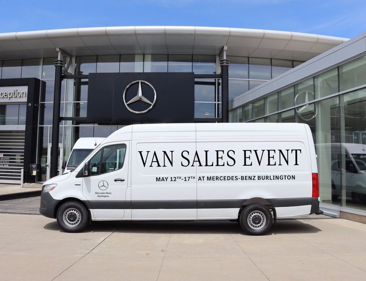 Your next van is waiting — and it’s never been a better time to buy. Now until May 17th only at Mercedes-Benz Burlington!
⁠
#MercedesBenz #MBBurlington #MBvans #MercedesSprinter #ElectricSprinter #VanSalesEvent #MercedesSalesEvent