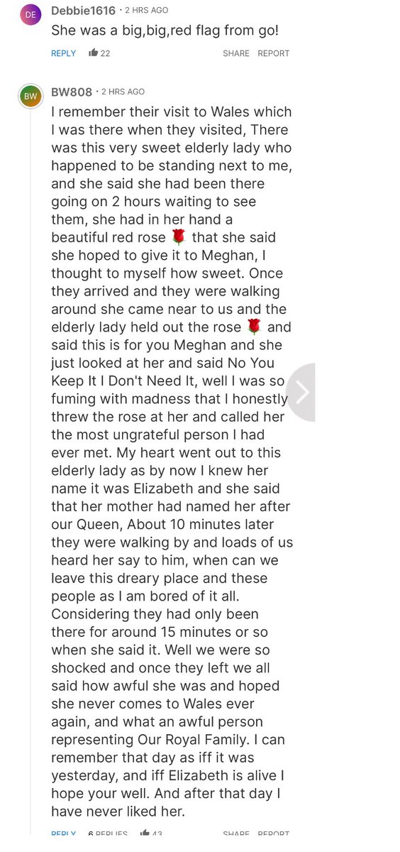 Meghan Markle, being rude to an old lady.
😥😓
#meghanmarkleisanarcissist