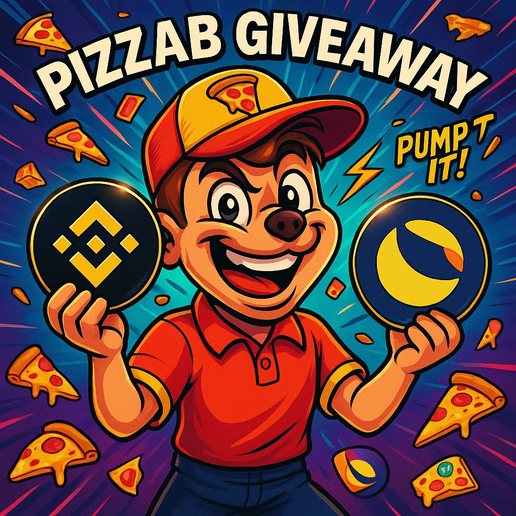 As A Celebration 🍾  For #Pizzaday 

$Pizzab Feeling Generous, We Want To Share As Many Pizzas Possible 

1- Drop Terra Wallet 100 #Pizzab
2- Additional 100 For Qoute Retweet
3- Additional 5 For Per Friend Taged 

Biggest Bonus Is When You Complete All 3 &amp; Create Meme 300 Token