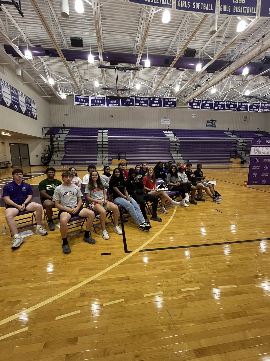 Congratulations to ALL of our athletes who are signing to further their athletic careers (even the Otterbein athletes…go Comets). #TigerUp