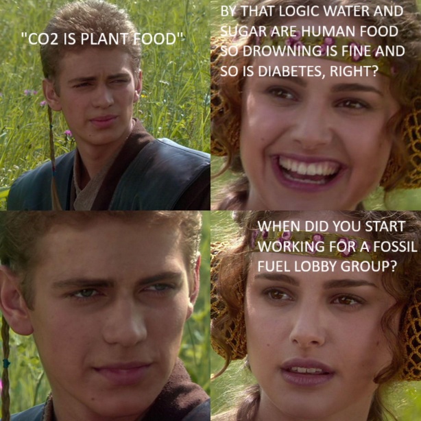 Fossil fuel lobby groups want you to ignore the multiple negative side effects of excess CO2 on plants x.com/TheDisproof/st…