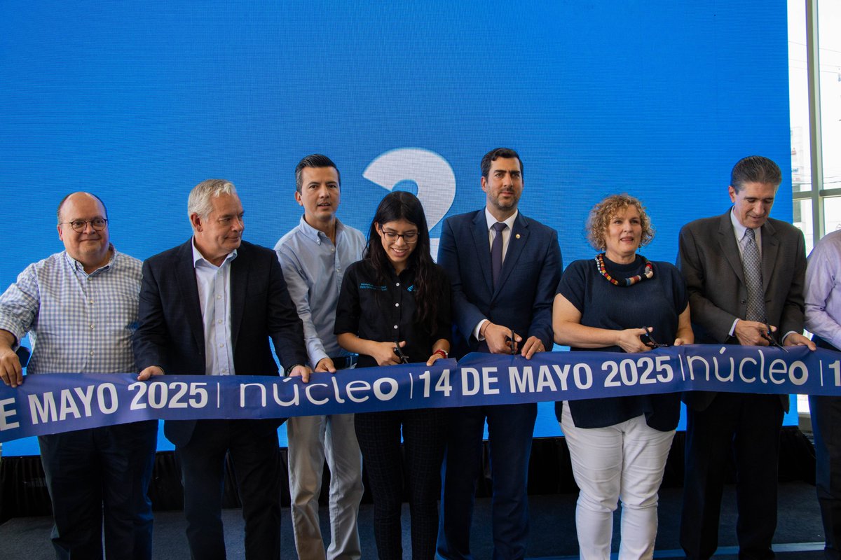 <a href="/AdrinMario/">Mario Adrián</a> <a href="/jpmurra/">Juan Pablo Murra Lascurain</a> Es oficial, Núcleo se ha inaugurado.

♻️ La institución avanza hacia una visión de cultura sostenible, formando líderes transformadores y trascendentales para la sostenibilidad del futuro.

#TecdeMonterrey #distritotec #CampusMonterrey