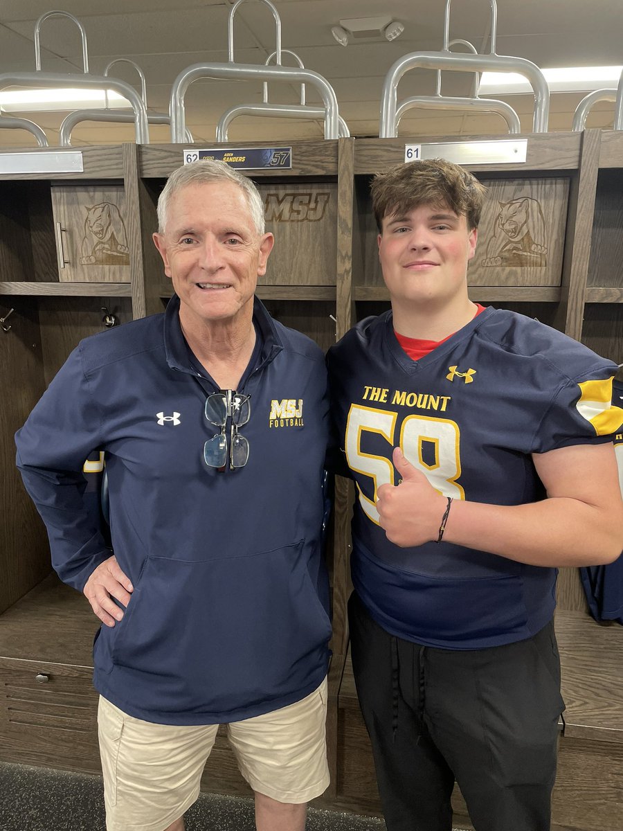 Mason Dungan (@masondungan58) on Twitter photo After a great conversation and visit with <a href="/JT_FTF/">Coach JT🚀</a> I am blessed to have received my first offer from Mount Saint Joseph University!!!
<a href="/TippFB/">Tippecanoe Football 🏈</a> <a href="/MSJ_FB/">Mount St. Joseph Football</a> <a href="/CoachHopperton/">Coach Hopperton</a> After a great conversation and visit with <a href="/JT_FTF/">Coach JT🚀</a> I am blessed to have received my first offer from Mount Saint Joseph University!!!
<a href="/TippFB/">Tippecanoe Football 🏈</a> <a href="/MSJ_FB/">Mount St. Joseph Football</a> <a href="/CoachHopperton/">Coach Hopperton</a>