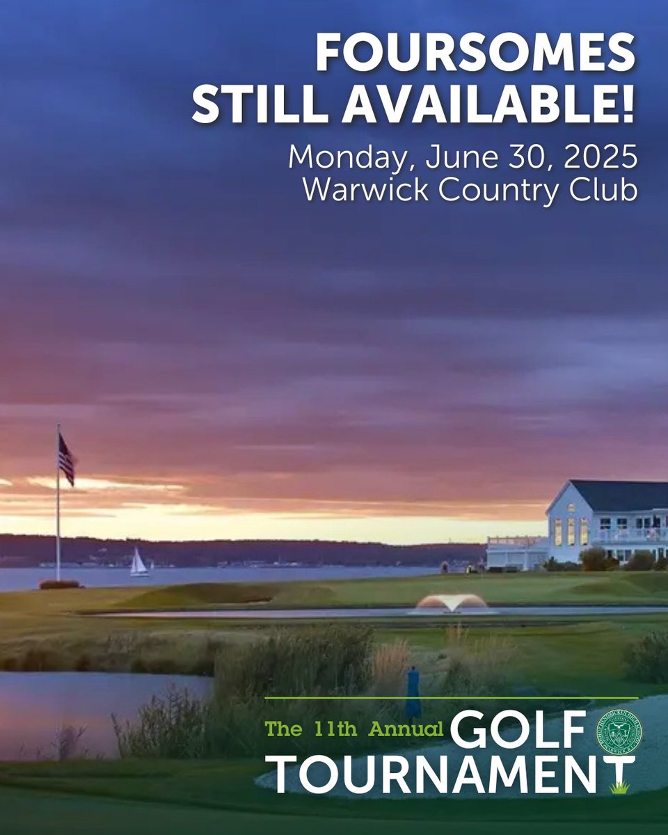 Don't miss your chance to hit the links while supporting Bishop Hendricken! There are only 8 foursomes left for our 11th Annual Golf Tournament at Warwick Country Club on June 30, 2025.  Tee signs and sponsorship opportunities are also still available.  To register, go to
