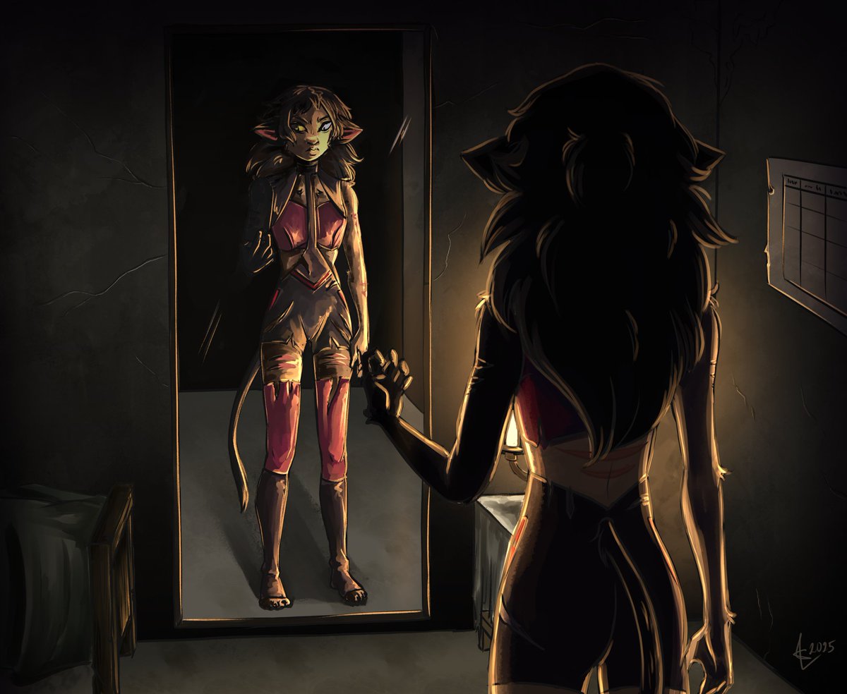 my part of the collab with turtletotem for <a href="/SPOPBigBang/">SPOP Big Bang</a> ! if you're familiar with the scholomance saga you're going to love her AU ✨

#SheraandthePrincessesofPower #SPop #Catra