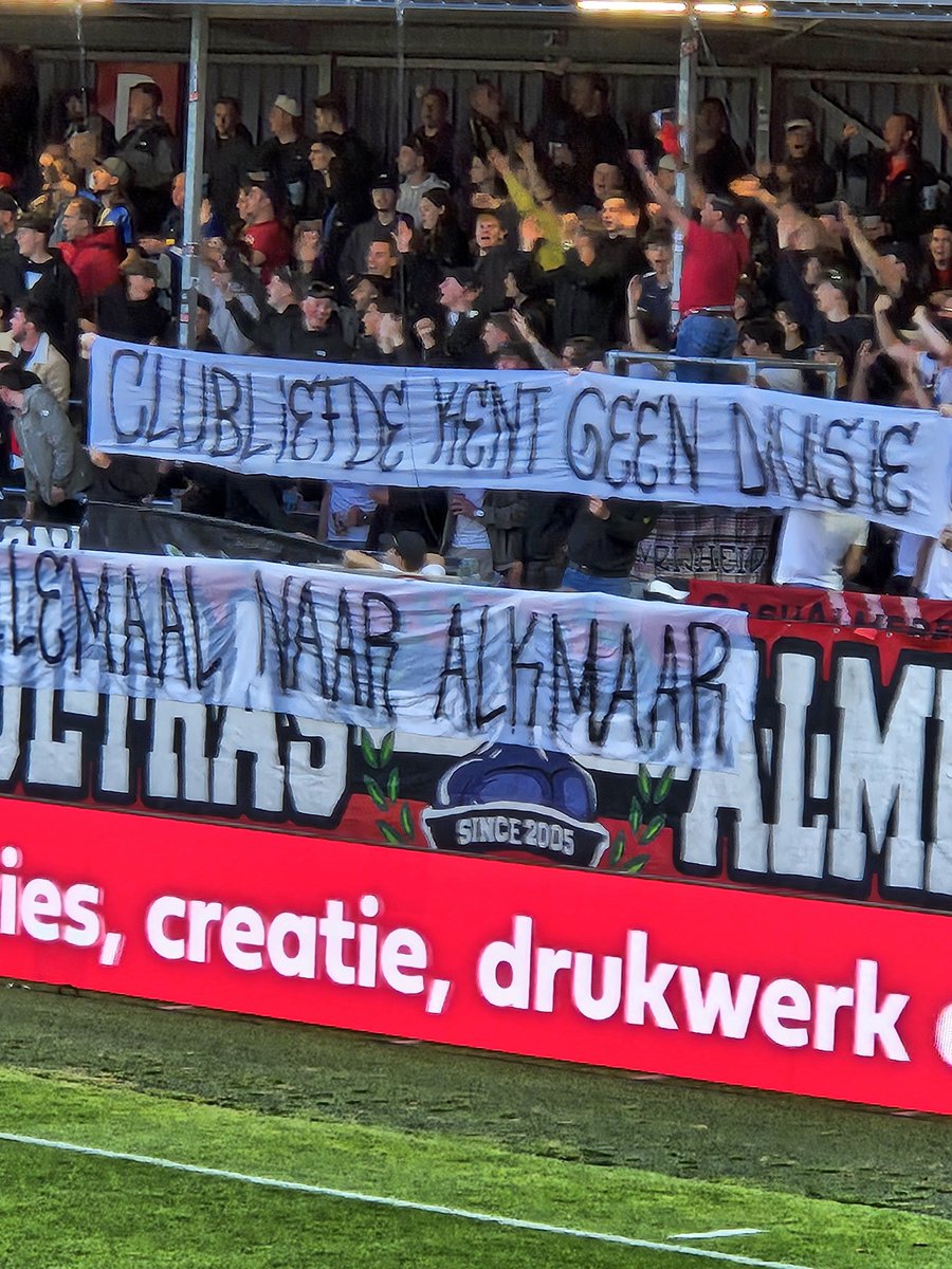 Clubliefde kent geen divisie! Volgend jaar ben ik er weer bij🫶 #almerecity #kkd #almfor