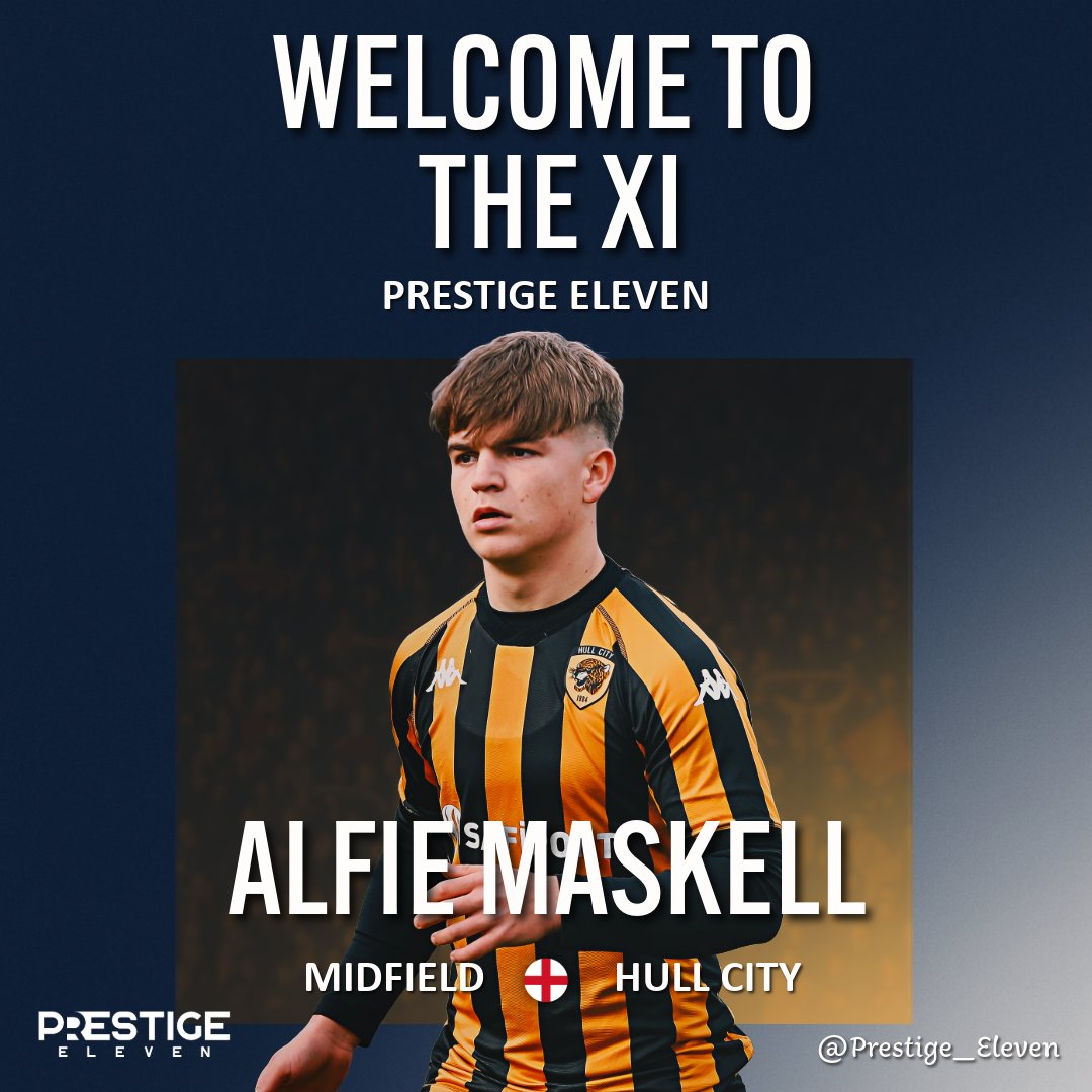 Prestige Eleven (@prestige_eleven) on Twitter photo π¨ Exciting news!
Hull City U18s Midfield talent Alfie Maskell has officially signed with <a href="/prestige_eleven/">Prestige Eleven</a>!
Alfie is a gifted playmaker with vision, drive and an eye for goal. He is one to watch as he continues his development.
Welcome to the team Alfie! β½οΈπ₯ π¨ Exciting news!
Hull City U18s Midfield talent Alfie Maskell has officially signed with <a href="/prestige_eleven/">Prestige Eleven</a>!
Alfie is a gifted playmaker with vision, drive and an eye for goal. He is one to watch as he continues his development.
Welcome to the team Alfie! β½οΈπ₯
