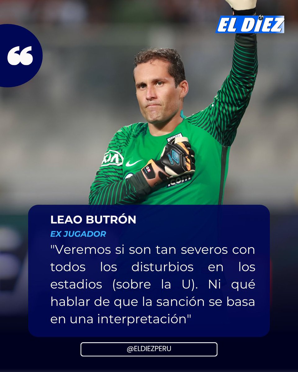 eldiezperu's tweet image. ¡QUE SEAN JUSTOS! 🤬🚨

Leao #Butron criticó la sanción impuesta a #AlianzaLima y no dudo en comparar la situación con lo sucedido con #UniversitarioDeDeportes en el Estadio #Monumental 😬🔥

Mira la nota completa aquí 👇
eldiez.com.pe/alianza-lima/u…