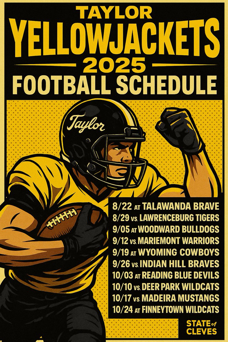 The countdown is ON!
100 Days from GAME #1…

#RaiseTheBar #StateOfCleves
