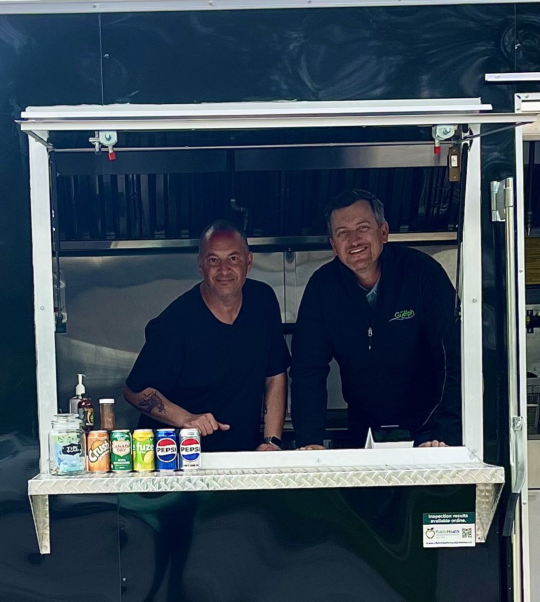 The return of a community institution this week in the Ward.

Welcome back Racky’s catering!

Great visiting with you today &amp; best wishes on your Grand Re-Opening.

Racky’s is open Monday-Friday (11am-5pm) at the ball diamond along York Rd. Next to the Ukrainian Church.