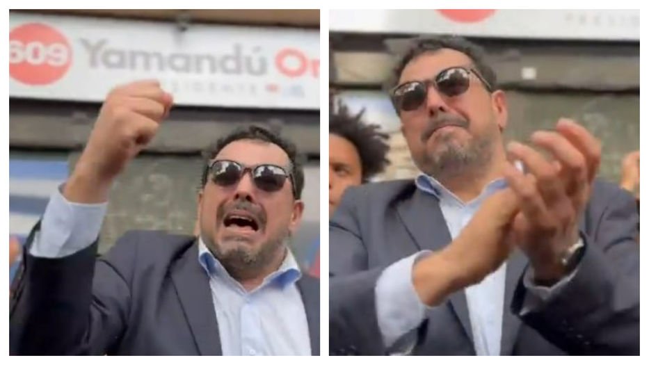 ⏩La arenga del Pacha Sánchez frente al féretro en la sede del MPP: "Ahora hay miles de Pepe Mujica" 
"La lucha continua". Lucha contra quien ? Siguen pensando que la dictadura aun existe

Vomitivo. 
Pobres subnormales.