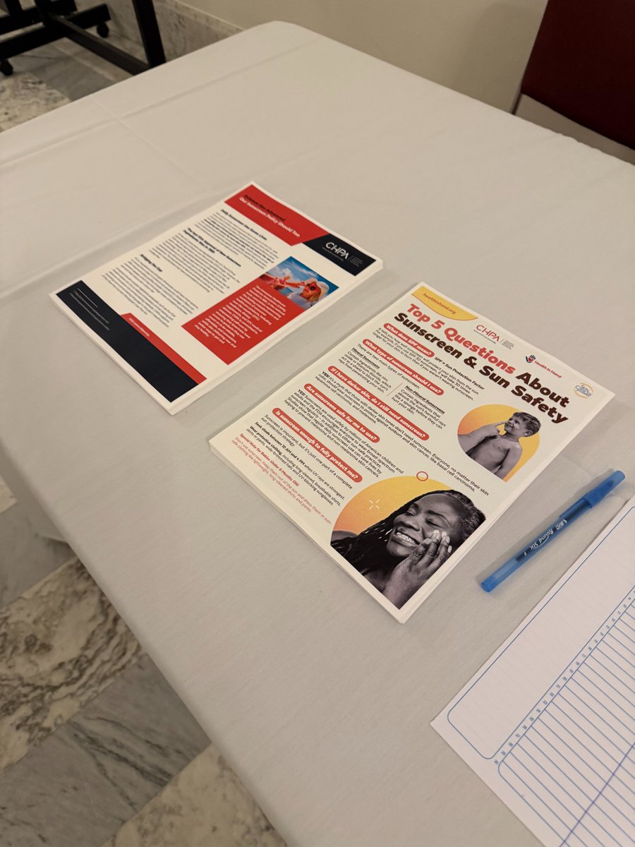 Consumer Healthcare Products Association (CHPA) (@chpa) on Twitter photo Our Government Affairs team joined <a href="/PCPC_News/">Personal Care Products Council</a> and <a href="/PASSCoalition/">PASS Coalition</a> on Capitol Hill yesterday to share tips on how to stay sun-safe this #SkinCancerAwarenessMonth. Together, we’re encouraging consumers to #WearSunscreen. Our Government Affairs team joined <a href="/PCPC_News/">Personal Care Products Council</a> and <a href="/PASSCoalition/">PASS Coalition</a> on Capitol Hill yesterday to share tips on how to stay sun-safe this #SkinCancerAwarenessMonth. Together, we’re encouraging consumers to #WearSunscreen.