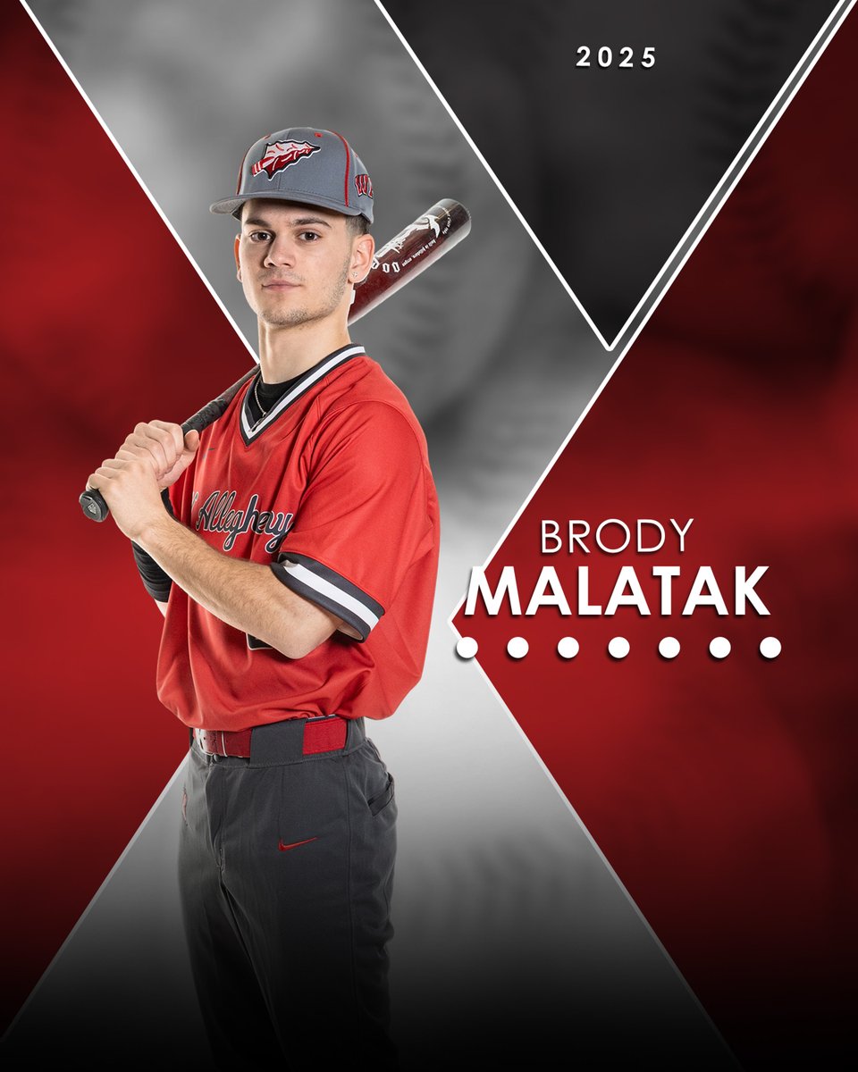 Congrats to Brody Malatak for being named Big 56 5A Section 3 Second Team Catcher