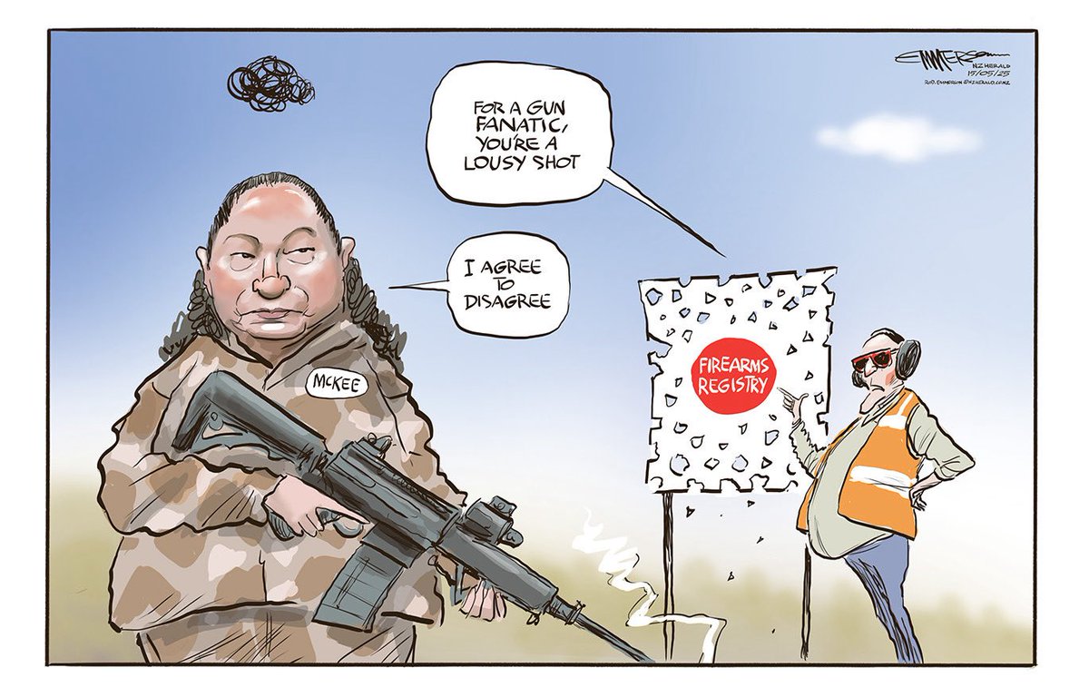 In today’s NZ Herald #nzpol #gunlaws