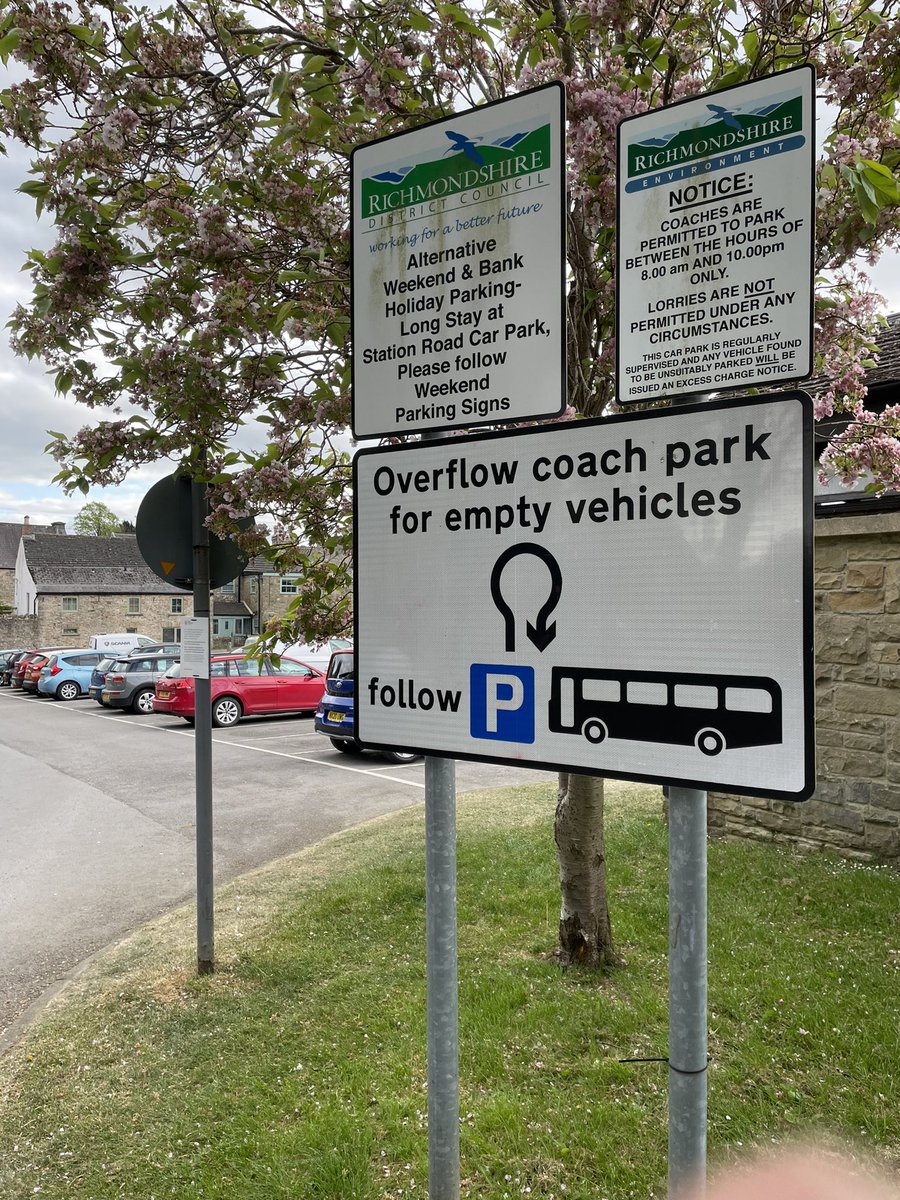 After winning my appeal against the #TreadmillsCarPark 
Charge/Fine in Northallerton 
I’ve Found that most of
North Yorkshire Council’s
Car Parks are illegally Signposted under District Council signs As of April 2023
Making them Fraudulent ! Obtaining Money by Deception !