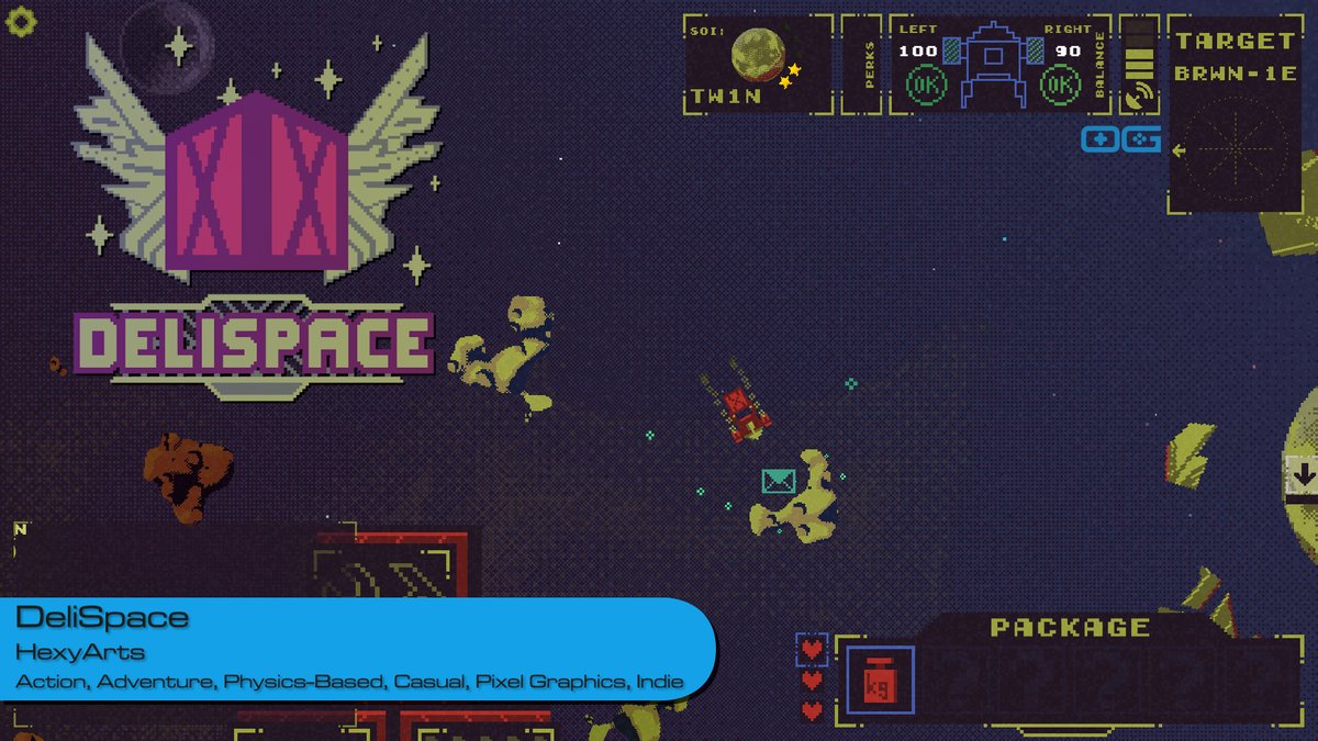 OverageGmngCom's tweet photo. OG plays DeliSpace!
https://t.co/ZPKFuZqdTo
Like & Sub!
@HetiDev
#DeliSpace #PixelArt #SpaceSim #ArcadeAction #RetroGaming #PhysicsSim #HexyArts #IndieGameTrends #IndieWatch #IndieDev #GameDev #IndieGameDev #IndieGame #IndieGames #Gameplay #LetsPlay #Gaming https://t.co/mR9lXLAP2L