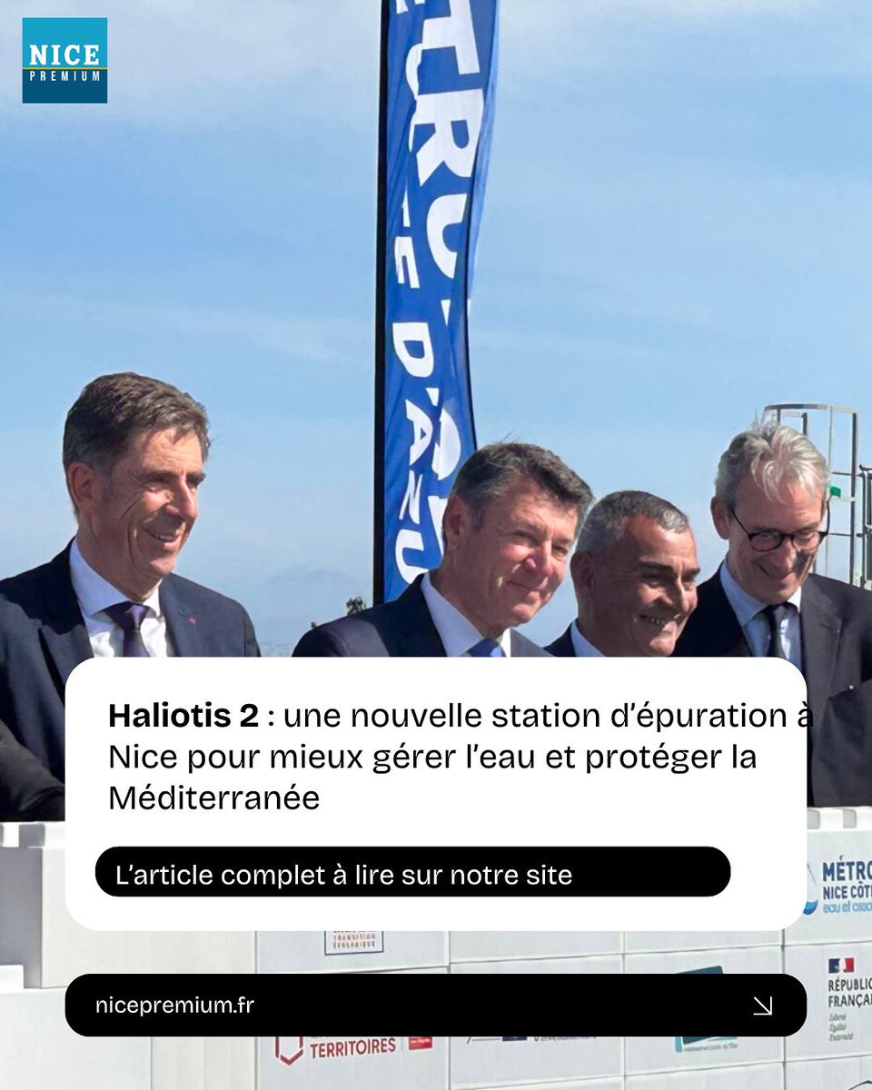 Le chantier de construction de la station d’épuration Haliotis 2 a officiellement débuté. Un ouvrage estimé à 700 millions d’euros qui doit répondre aux défis climatiques, énergétiques et environnementaux.

#nice #villedenice #mairiedenice #cotedazur #climat #deficlimatique